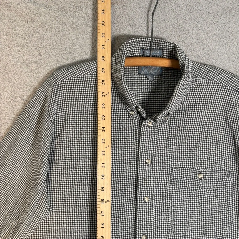 Lord and Taylor Flannel Shirt Mens XL Gingham Check‎ Button Down 100% Cotton - Picture 9 of 10